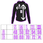 tabela rozmiarów shirtme bluza damska