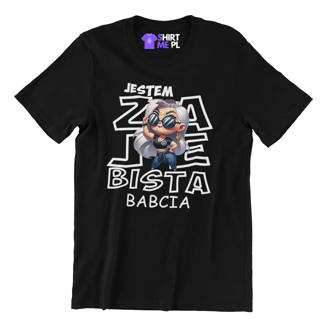 Koszulka dla babci jestem zaj3bista babcia - obrazek 2