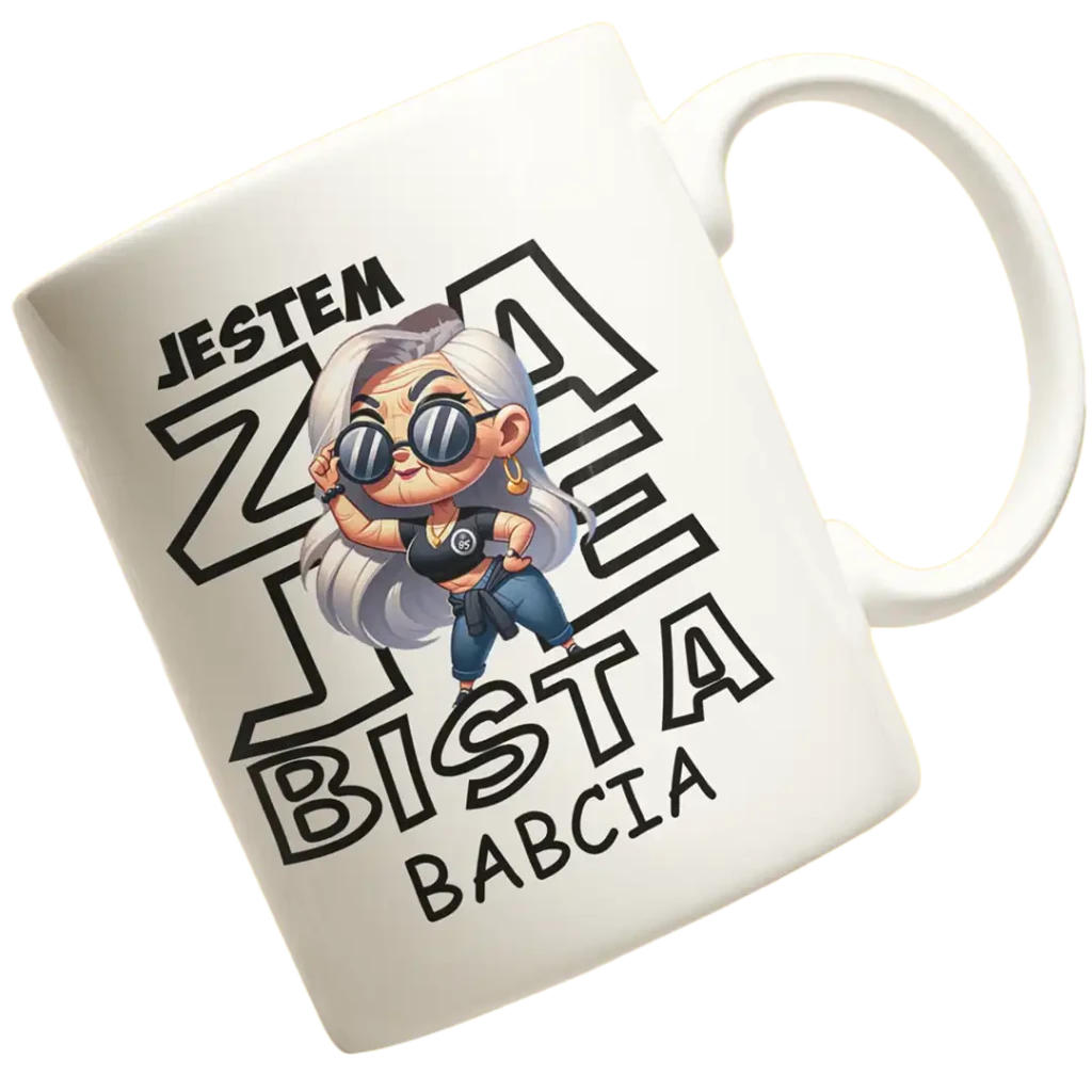 kubek zajebista babcia