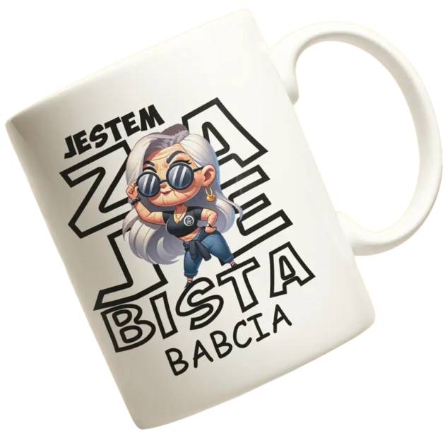 kubek zajebista babcia