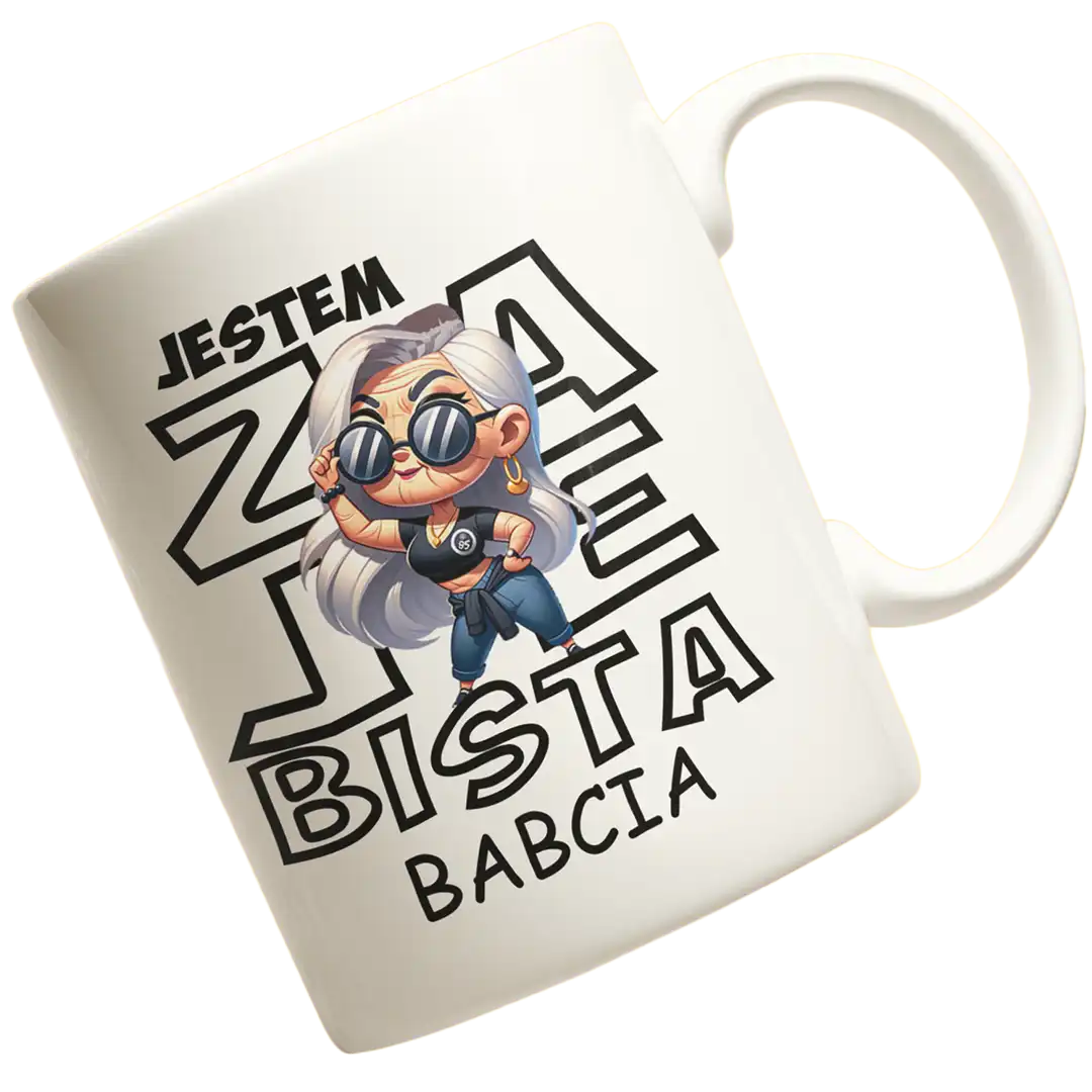 kubek zajebista babcia
