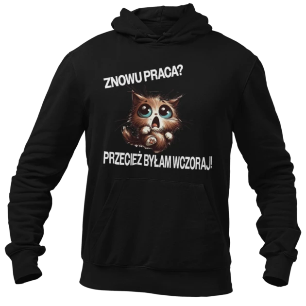 BLUZA znowu praca? Przecież byłam wczoraj!