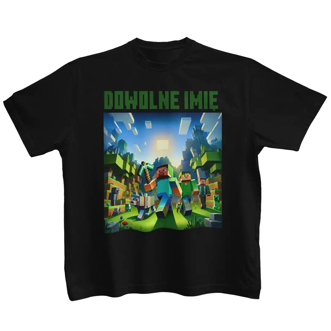 koszulka minecraft