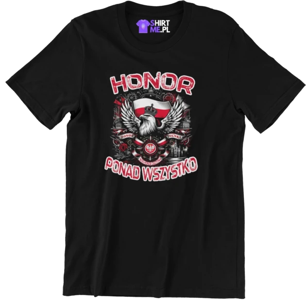 KOSZULKA patriotyczna- honor ponad wszystko