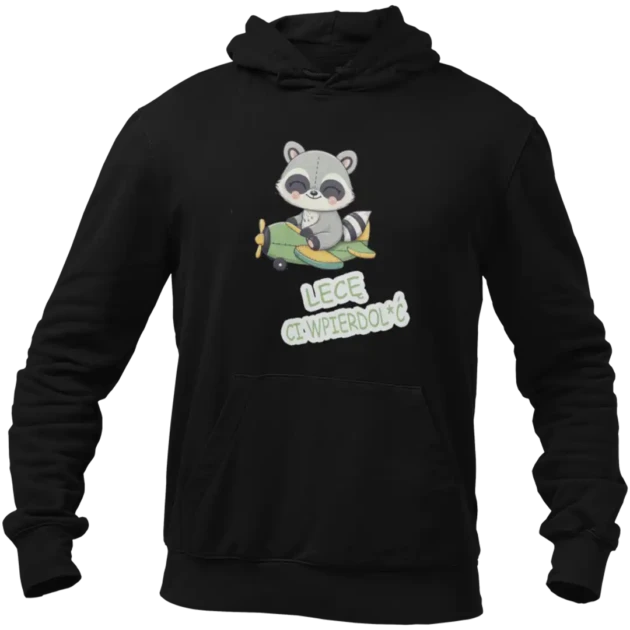 BLUZA śmieszny-lecę ci wpierdol*ć