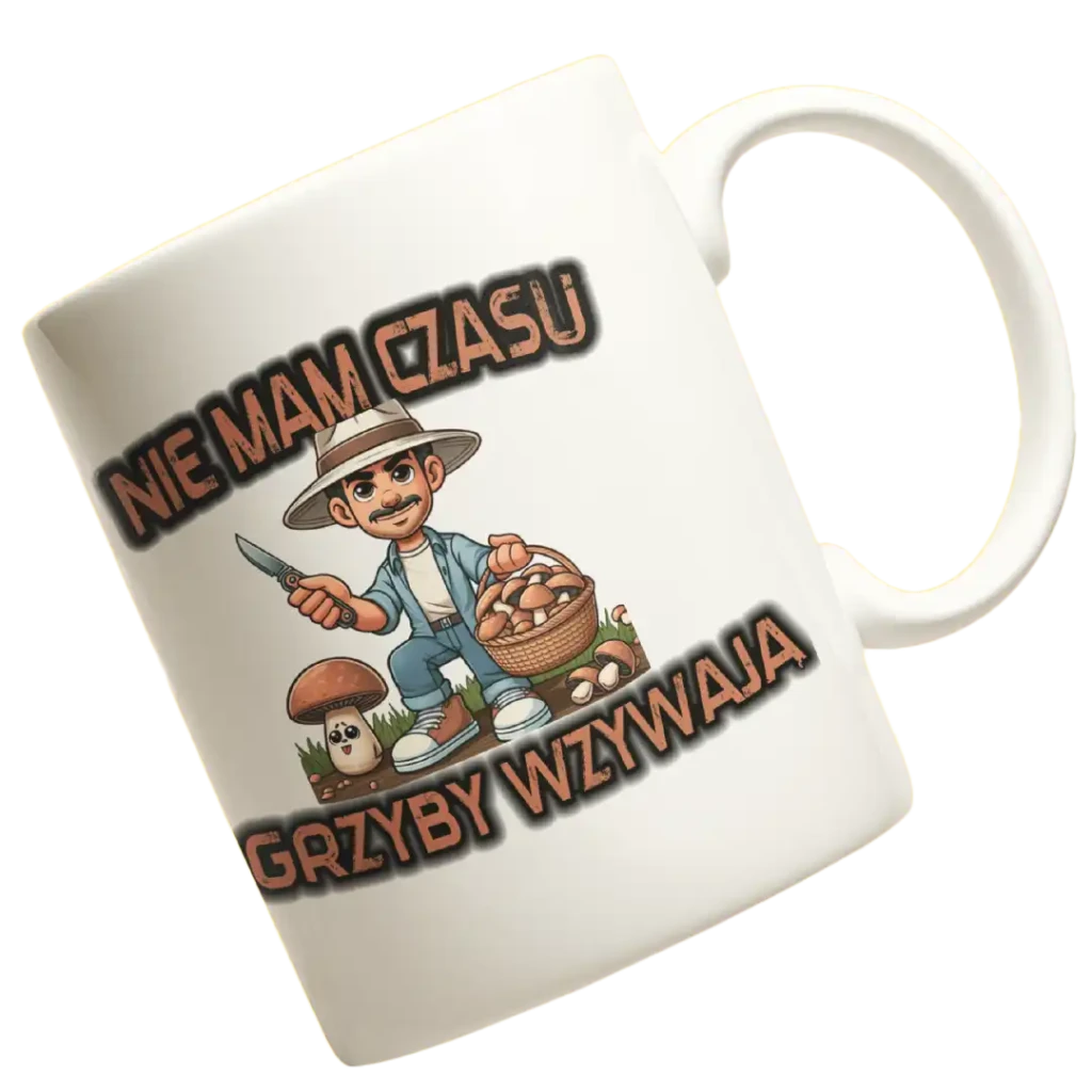 KUBEK DLA GRZYBIARZA