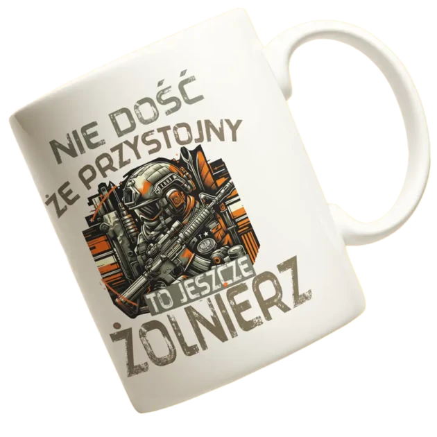 KUBEK nie dość że przystojny to żołnierz