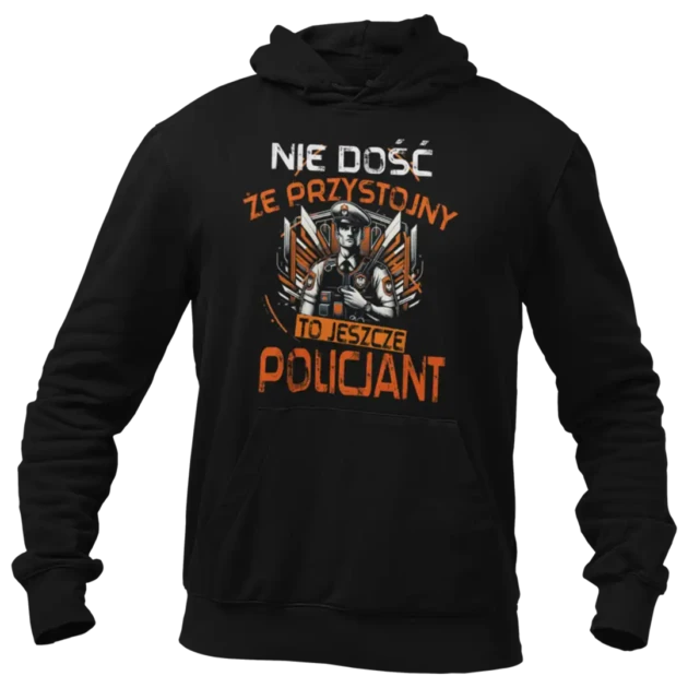 Bluza nie dość że przystojny to jeszcze policjant