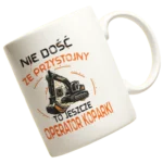 KUBEK nie dość że przystojny to jeszcze operator koparki