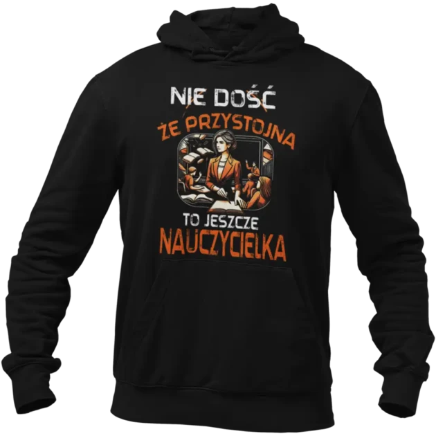 BLUZA NIE DOŚĆ ŻE PRZYSTOJNA TO JESZCZE NAUCZYCIELKA