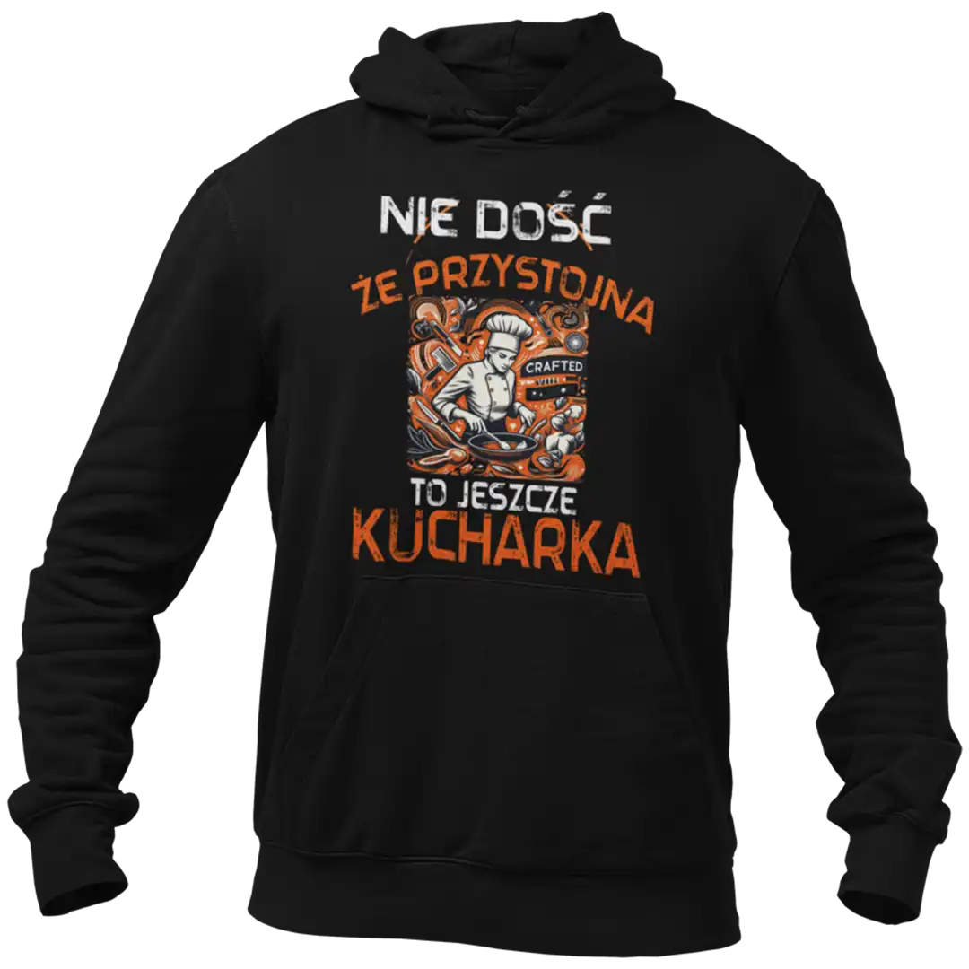 BLUZA NIE DOŚĆ ŻE PRZYSTOJNA TO JESZCZE KUCHARKA