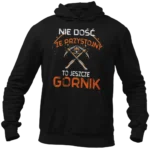 Bluza nie dość że przystojny to jeszcze górnik