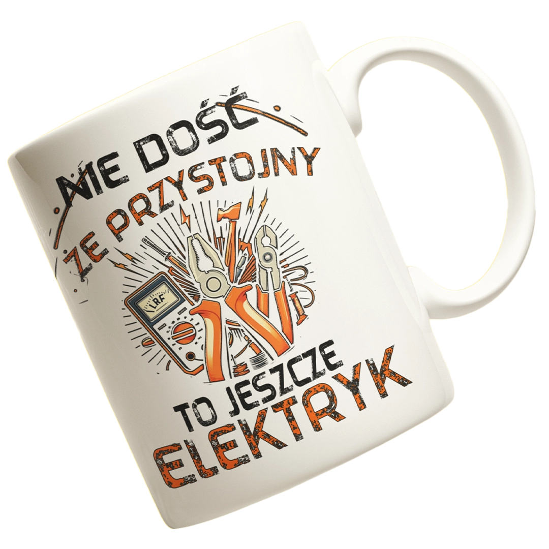 Kubek nie dość że przystojny to jeszcze elektryk