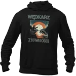 BLUZA WĘDKARZ Z KRWI I OŚCI
