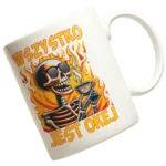 KUBEK Z NADRUKIEM WSZYSTKO JEST OKEJ