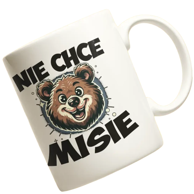 Kubek z nadrukiem niechce mi sie