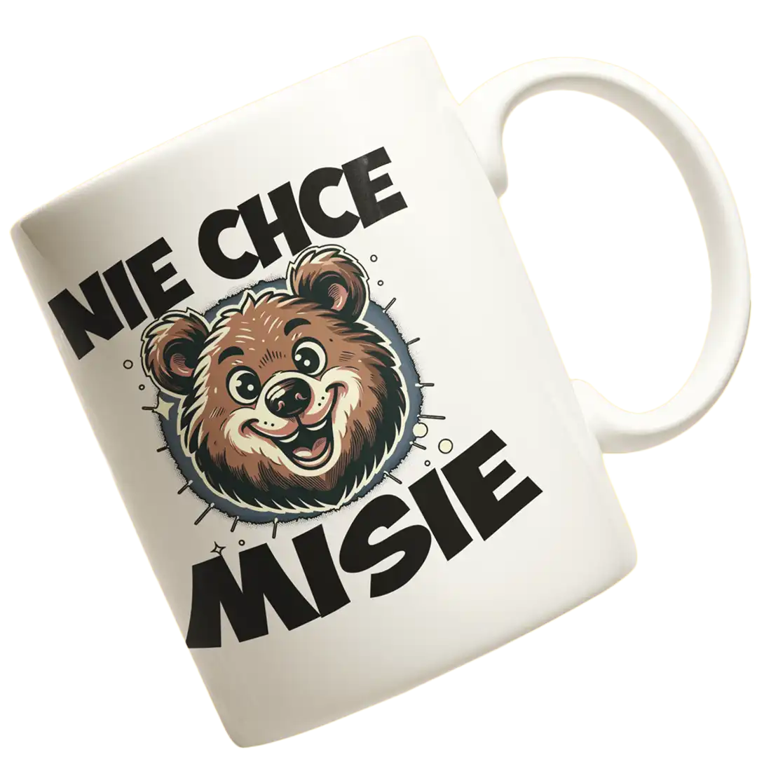 Kubek z nadrukiem niechce mi sie