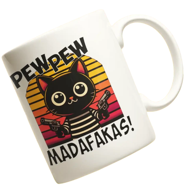 Kubek pew pew madafakas