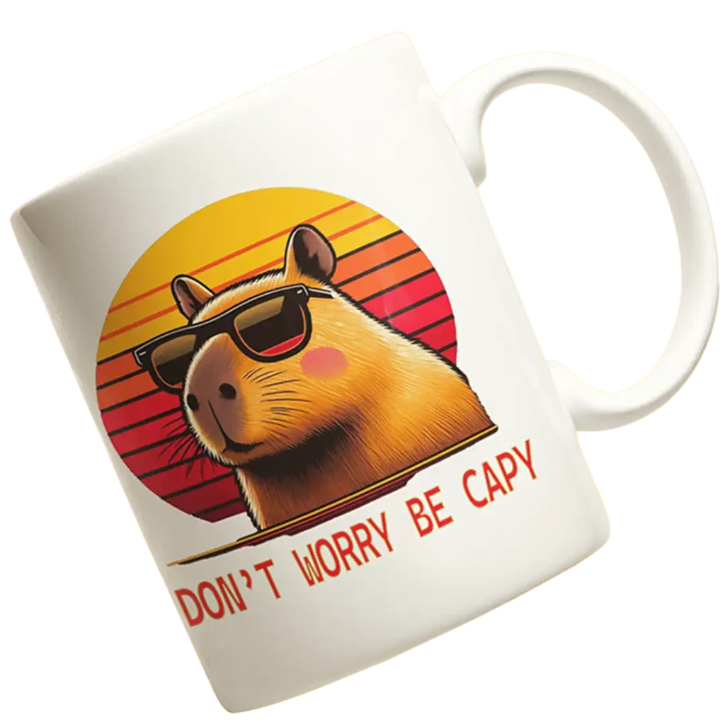 Kubek don't worry be cappy