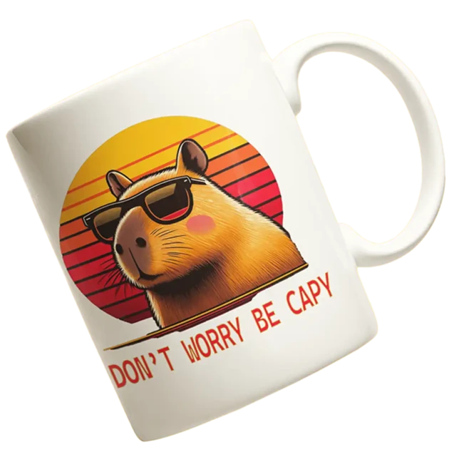 Kubek don't worry be cappy