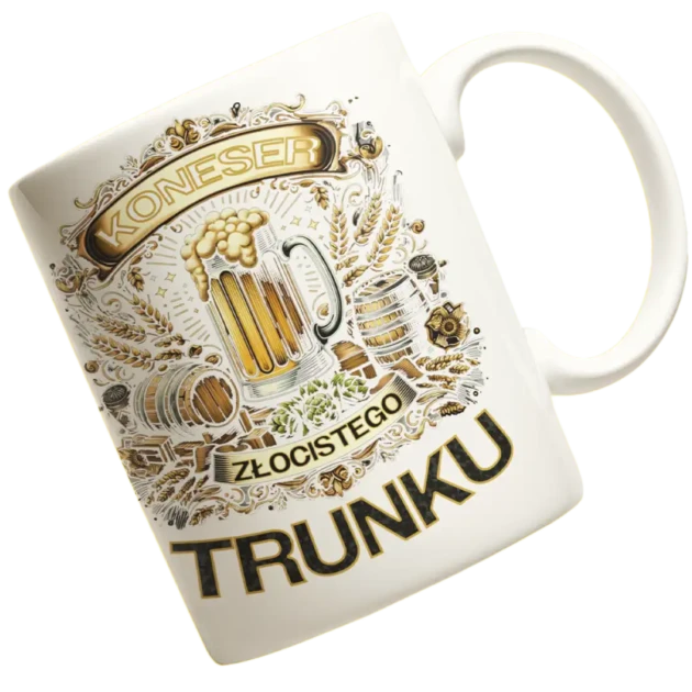 KUBEK KONESER ZŁOCISTEGO TRUNKU