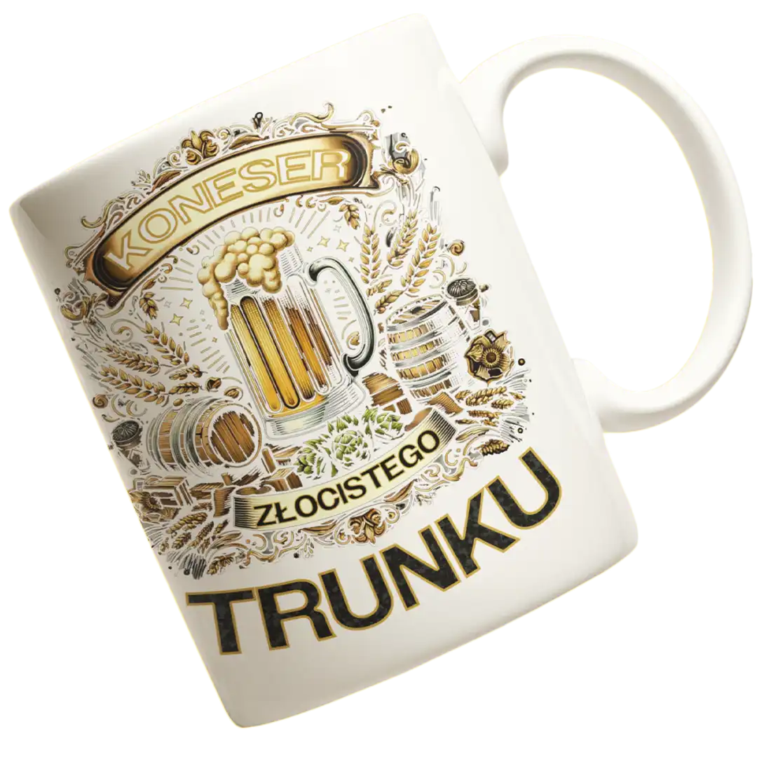 KUBEK KONESER ZŁOCISTEGO TRUNKU