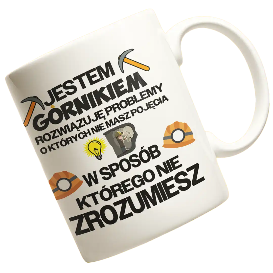 Kubek jestem górnikiem