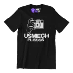 KOSZULAK uśmiech plisss dla fotografa