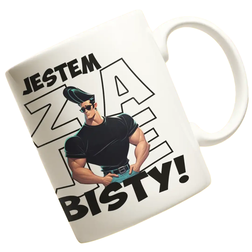 Kubek jestem zajebisty