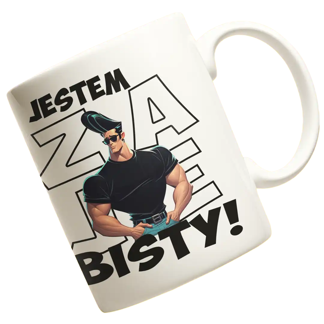 Kubek jestem zajebisty