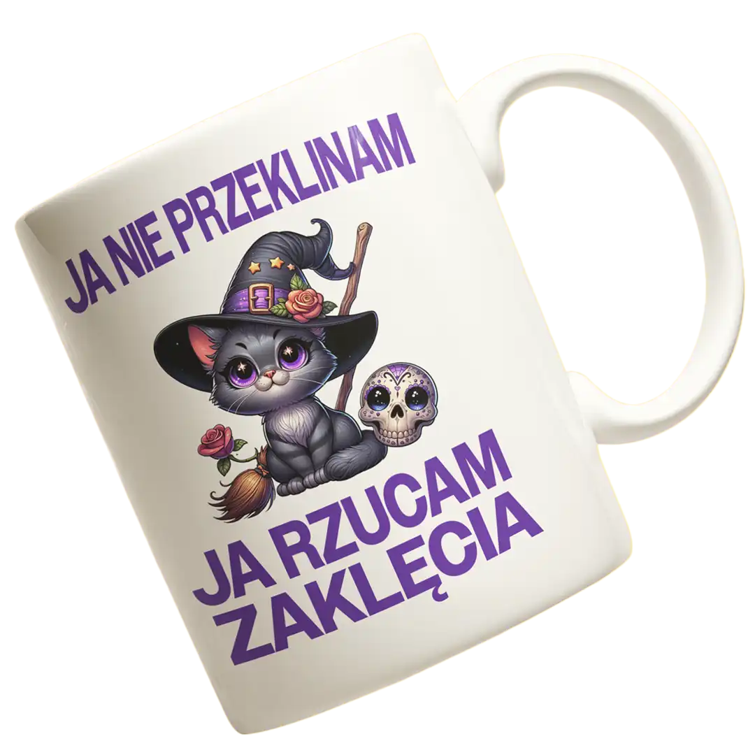 Kubek ja nie przeklinam ja rzucam zaklęcia