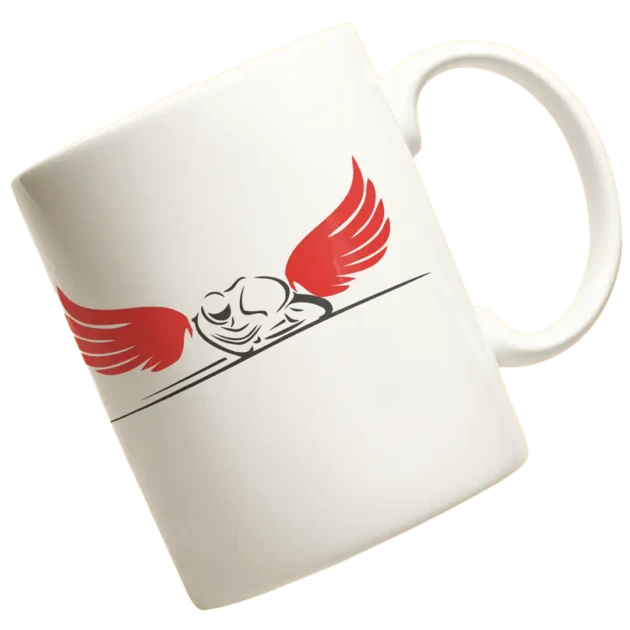 Kubek Winged Motorcycle