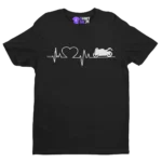 Koszulka motocykl w sercu