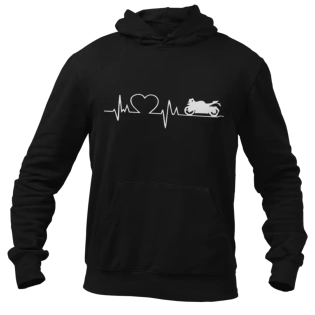 Bluza motocykl w sercu