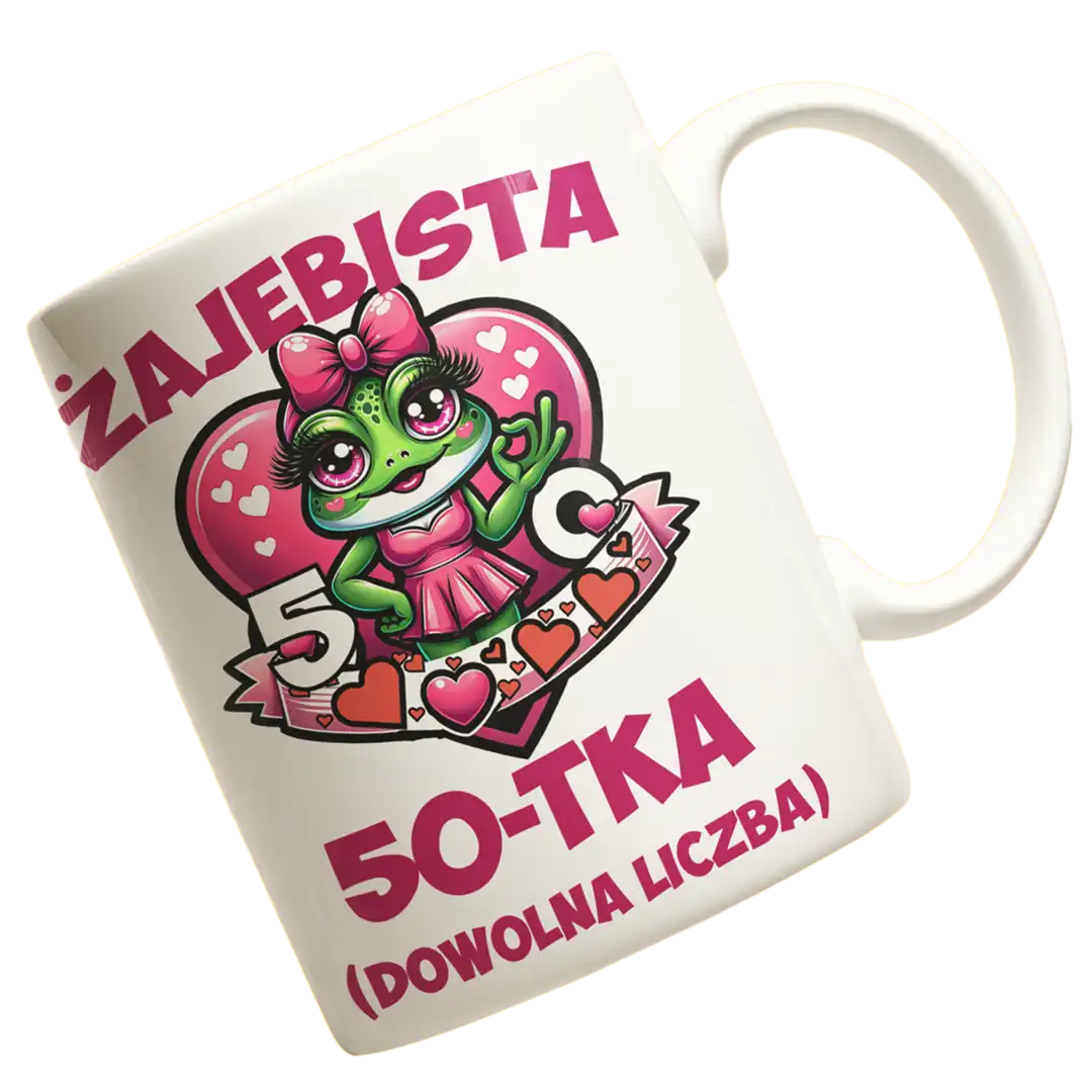 kubek żajebista 50-tka