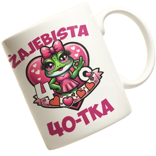 Kubek żajebista 40-tka
