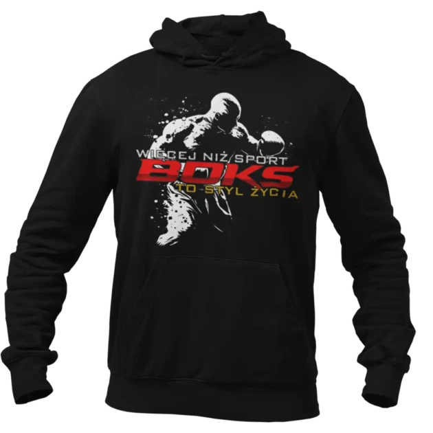 Bluza boks więcej niż sport to styl życia
