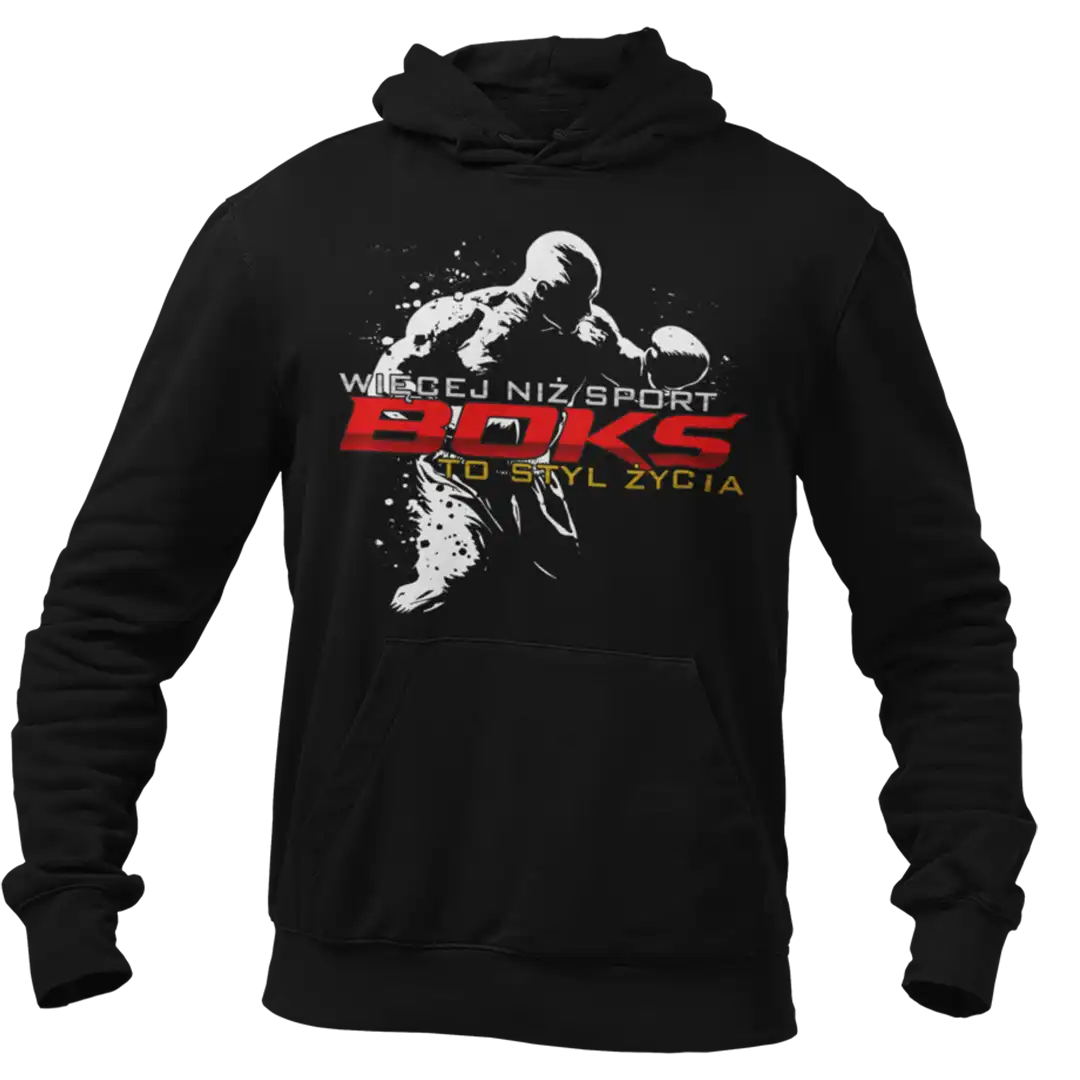 Bluza boks więcej niż sport to styl życia