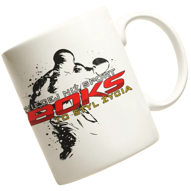 Kubek boks więcej niż sport