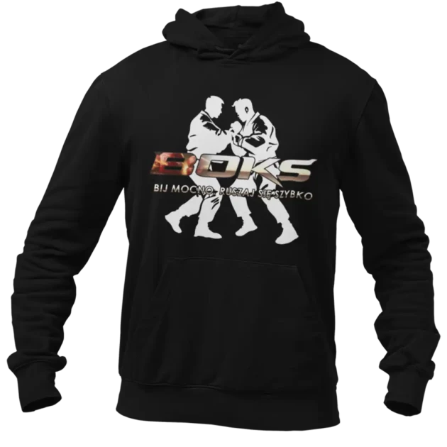 Bluza boks bij mocno ruszaj się szybko