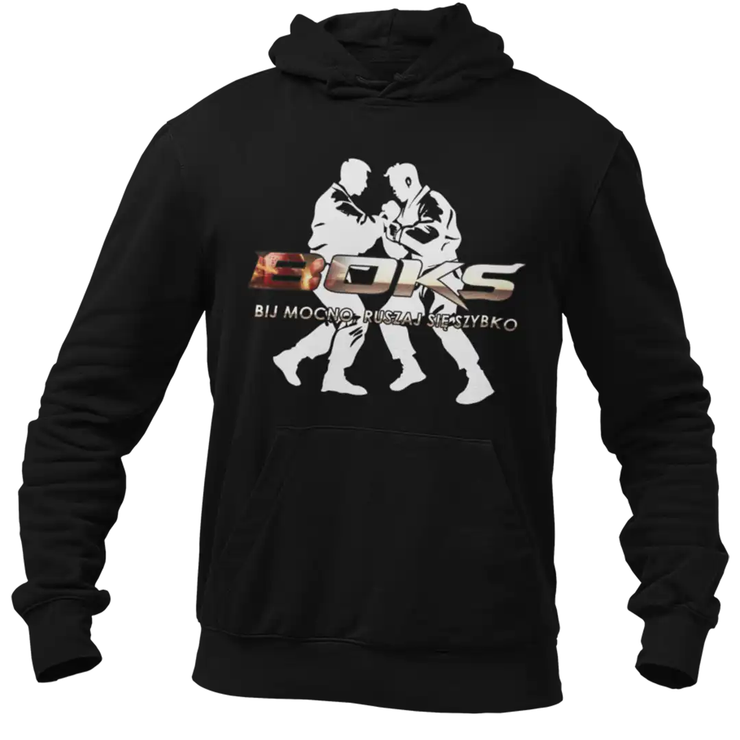 Bluza boks bij mocno ruszaj się szybko