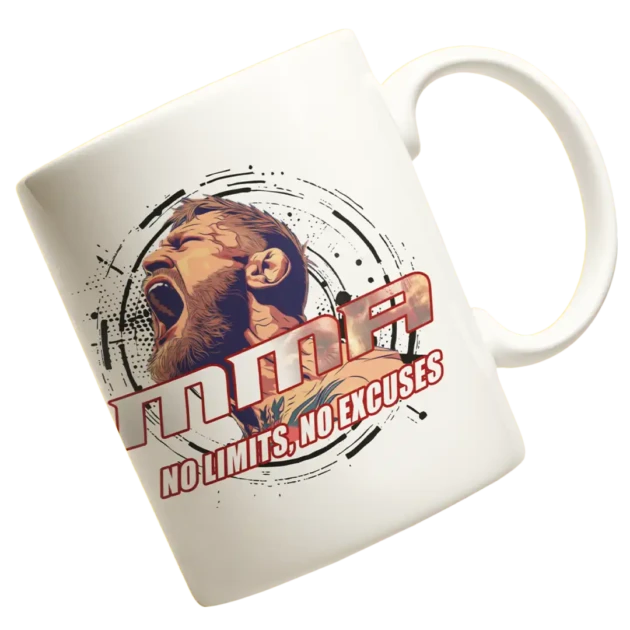 kubek mma no limits no exuses