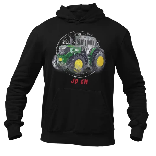bluza Bluza dla rolnika „JD seria 7″+ możliwy własny napis/nazwa gospodarstwa/imię na plecach za dopłatą. By dodać własny napis wpisz go w polu wyżej i zaznacz opcję własny napis na plecach na tak 🙂. Ta bluza jest idealnym prezentem dla posiadacza ciągnika John deere 6090M, John deere 6100M, John deere 6110M, John deere 6120M, John deere 6130M, John deere 6140M, John deere 6145M, John deere 6155M, John deere 6155MH, 6175M, John deere 6195M Podoba ci się ten wzór? Mamy jeszcze koszulki oraz kubki!
