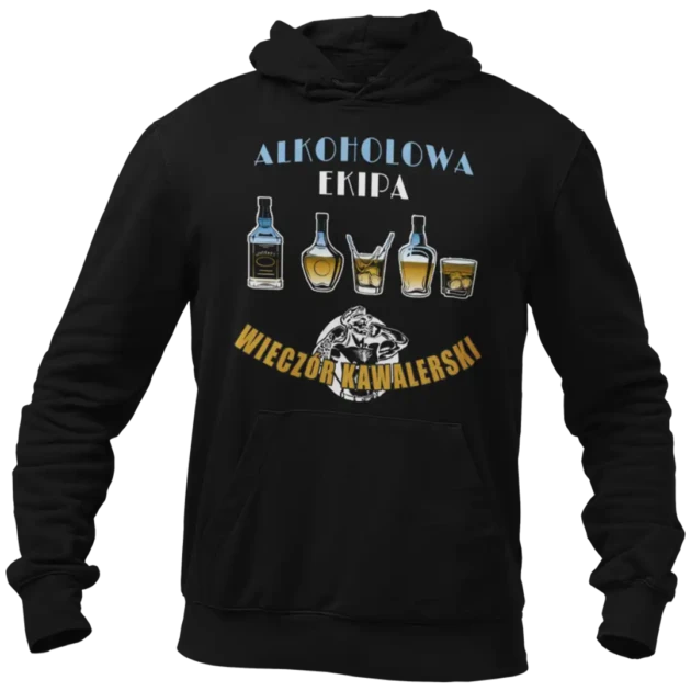 Bluza na wieczór kawalerski alkoholowa ekipa