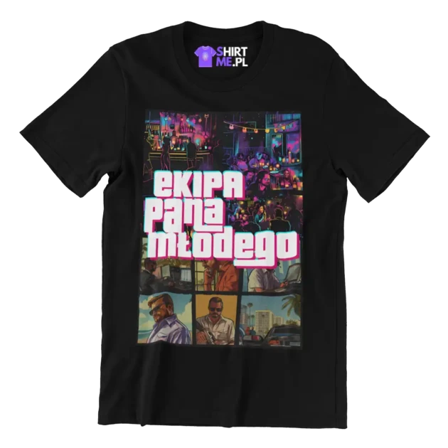 Koszulka Gta san andreas wieczór kawalerski