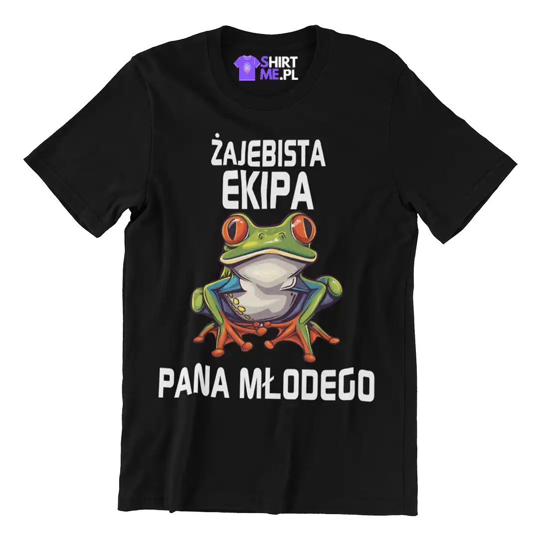 koszulka na wieczór kawalerski- żajebista ekipa pana młodego