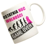 kubek ostatnia noc wolności prezent wieczór kawalerski