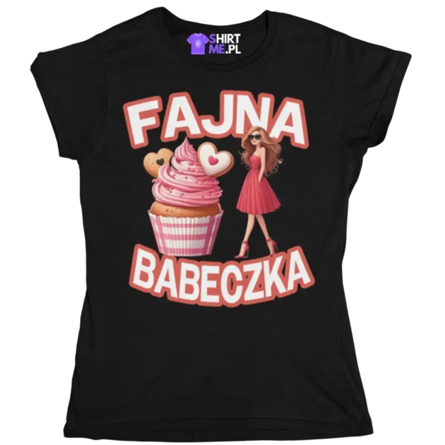 Koszulka fajna babeczka