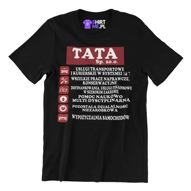 KOSZULKA DLA TATY DZIEŃ TATY PREZENT