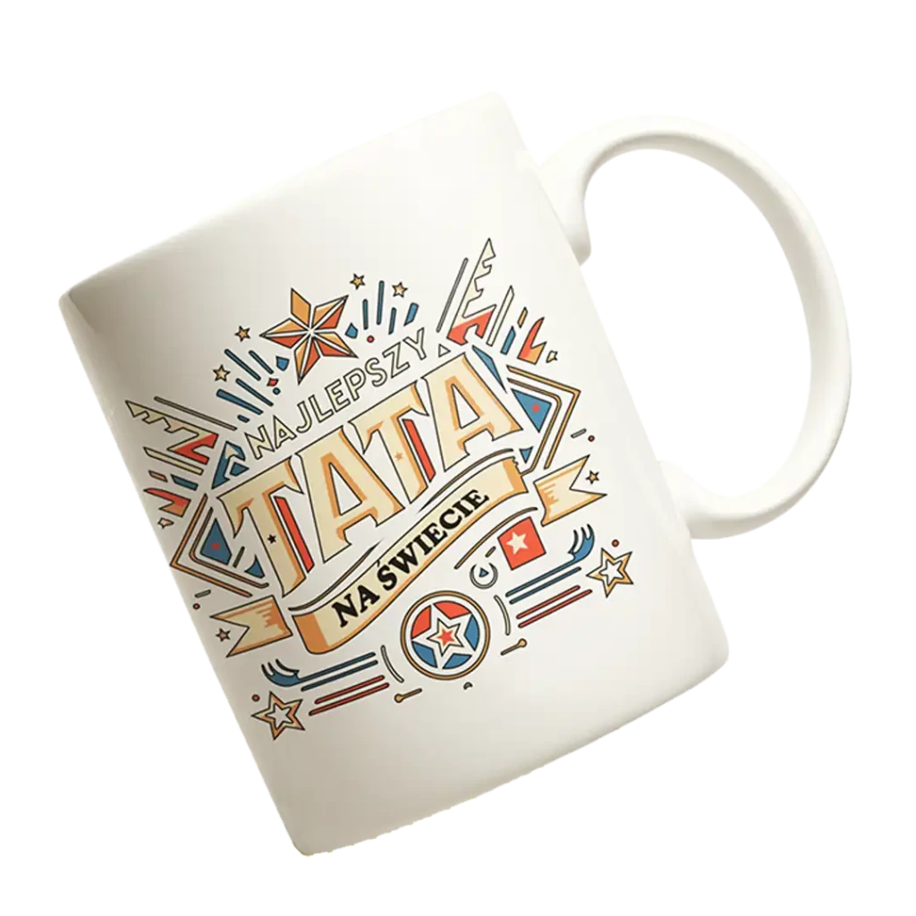 kubek dla taty najlepszy tata na świecie